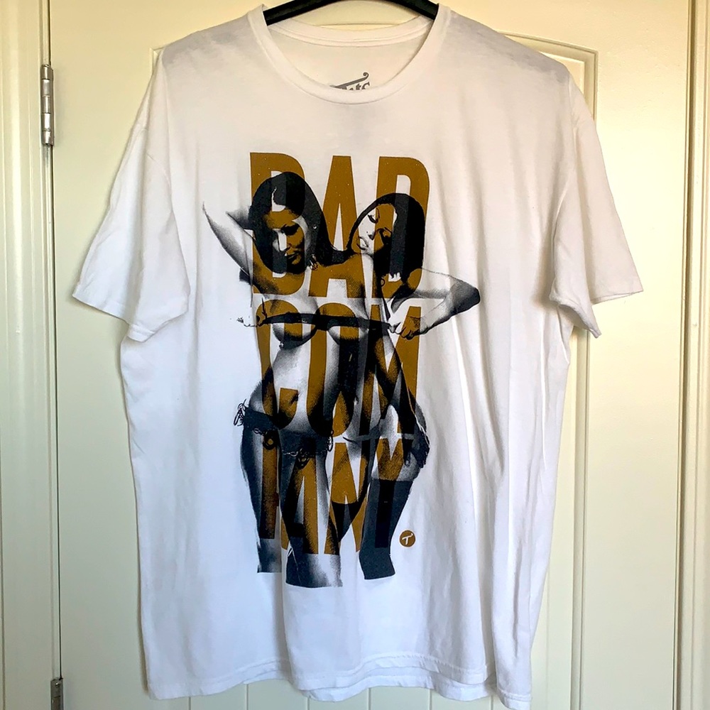 XXL WHITE “BAD COMPANY” T-SHIRT